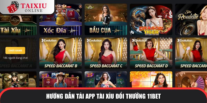 huong dan tai app 11BET 574 Tải ứng dụng tài xỉu về điện thoại
