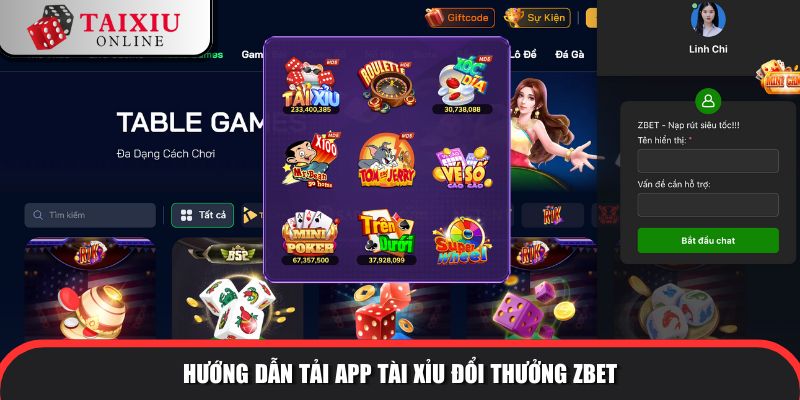 huong dan tai app ZBET 565 Tải ứng dụng tài xỉu đổi thưởng